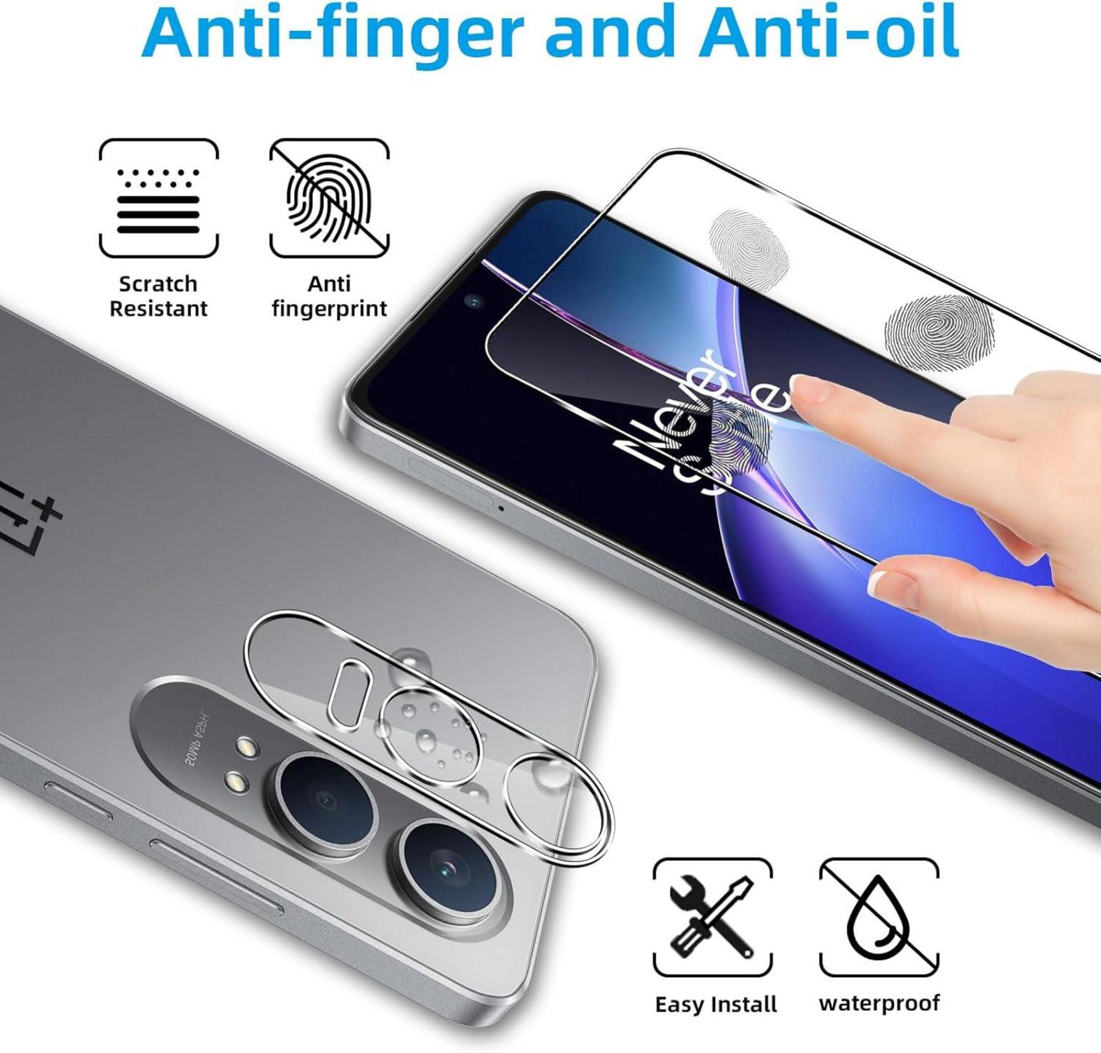 QULLOO Panzerglas Oneplus Nord CE 4 Lite Schutzfolie