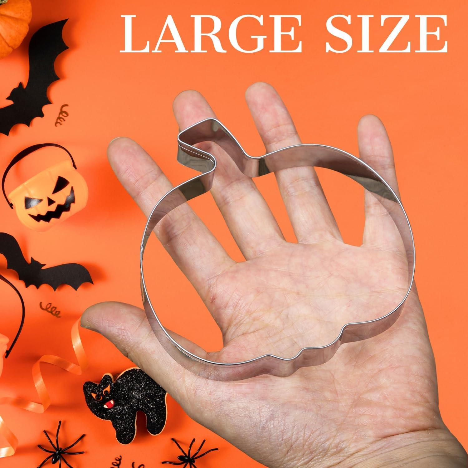 Halloween Ausstechformen Set Kürbis Geist Mais Edelstahl