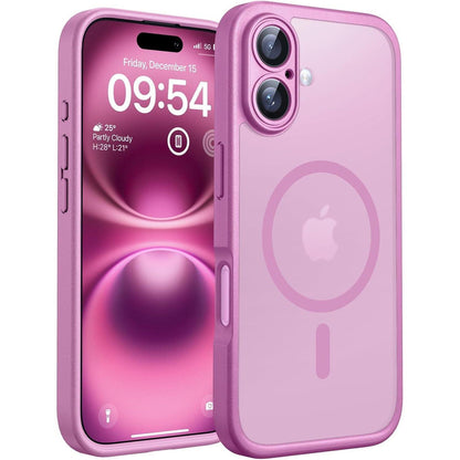 iPhone 16 Plus Hülle mit MagSafe, Rosa, Kameraschutz