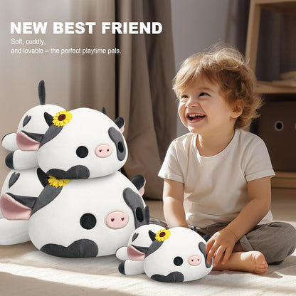 Kuscheltier Kuh 23cm - Weiches Plüschtier für Kinder