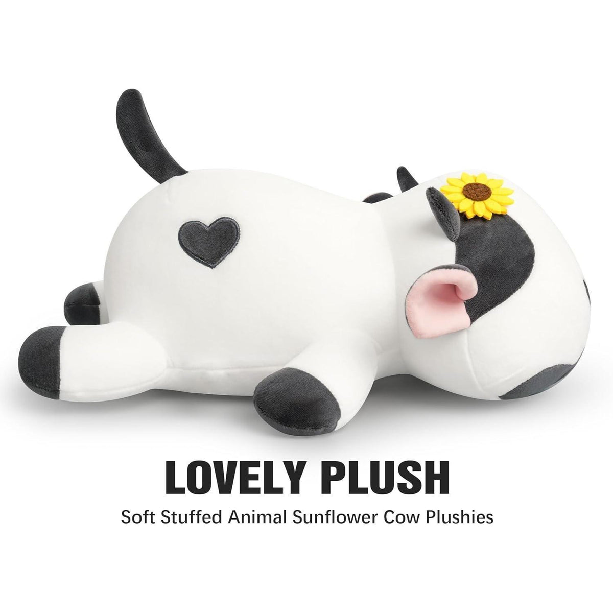 Kuscheltier Kuh 23cm - Weiches Plüschtier für Kinder