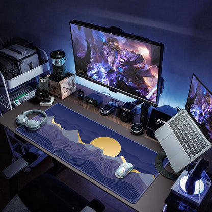 Gaming Mauspad XXL 900x400mm Wasserdicht, Anti-Rutsch, Langlebig