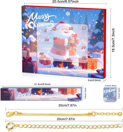 DIY Weihnachtsarmband Adventskalender für Mädchen