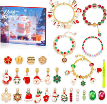 Adventskalender Armband 2024 Mädchen DIY Weihnachten Basteln Set