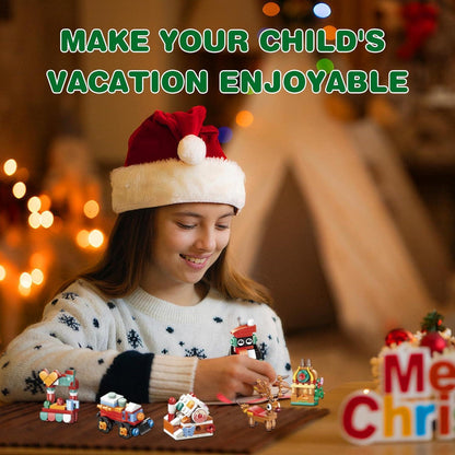 Weihnachts-Adventskalender 2024 für Kinder – Bausteine