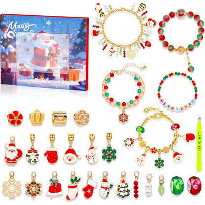 24-tägiger Weihnachts-Countdown-Kalender für Kinder mit