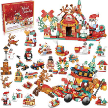 Weihnachts-Adventskalender 2024 für Kinder - Bausteine