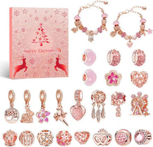 Adventskalender Mädchen 2024, DIY Schmuck Bastelset 24 Türchen
