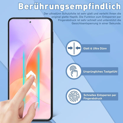 Agedate Panzerglas Samsung Galaxy Z Flip 3/4 Schutzfolie 2x TPU Displayschutz 5G