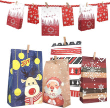 DIY Adventskalender Geschenktüten Weihnachten Zuckerstoffe Tiere