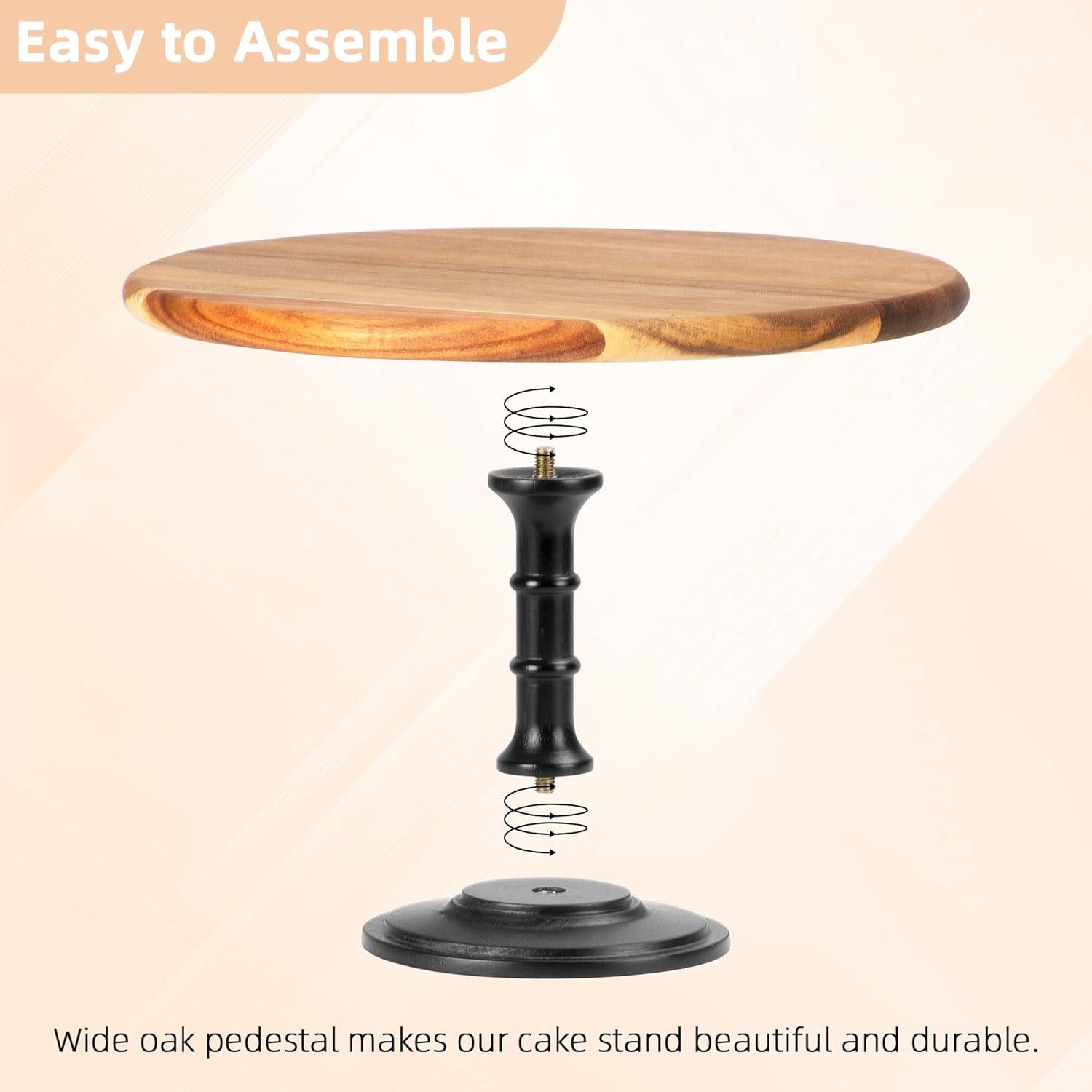 Holz Etagere Tortenständer Cupcake Ständer 1 Etagen Mittel