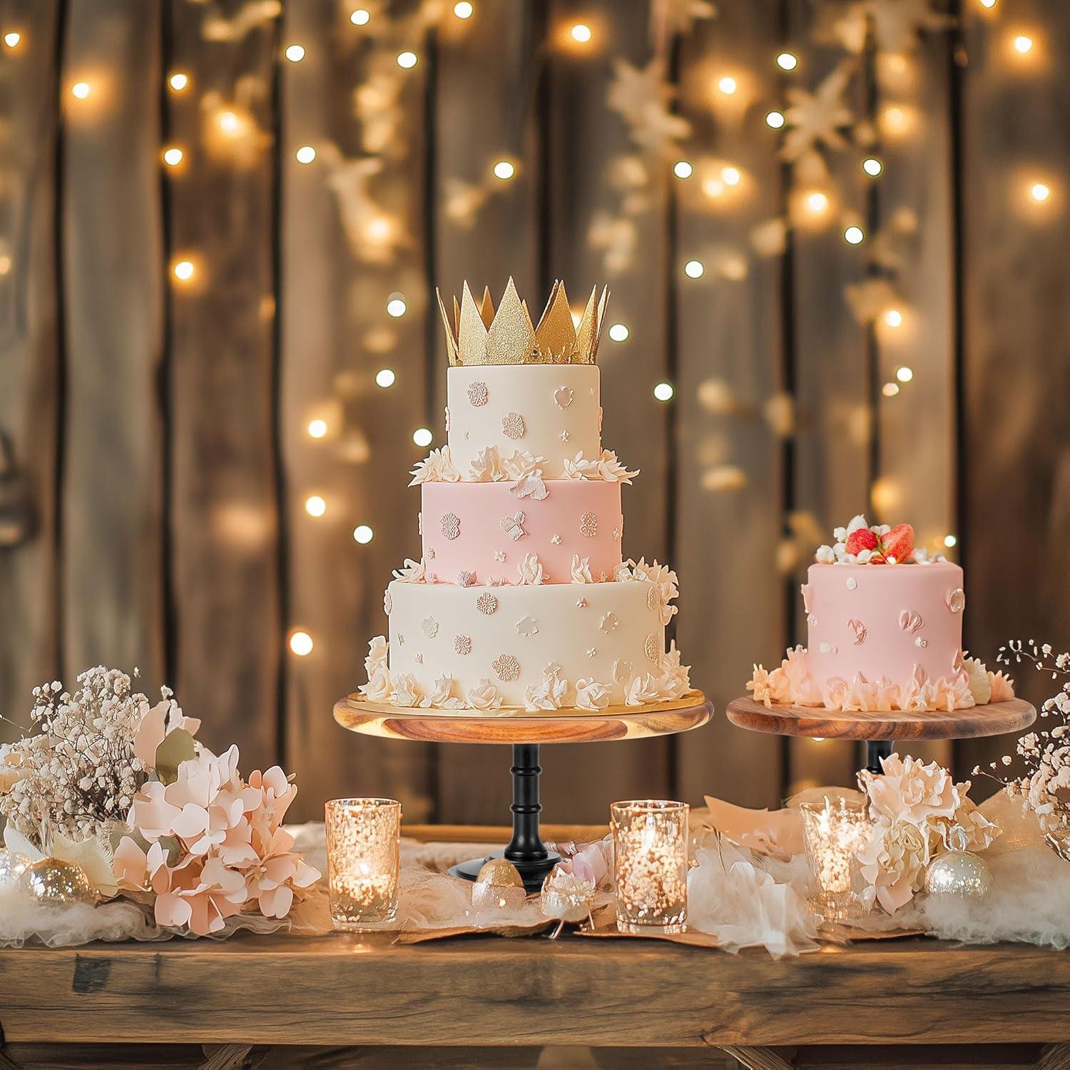 Holz Etagere Tortenständer Cupcake Ständer 1 Etagen Mittel