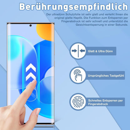 Schutzfolie Panzerglas Samsung Note 20 Displayschutz 9H Härte 2er Pack