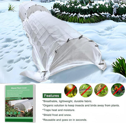Winterschutzvlies Garten Pflanzenschutzvlies 32g/m² 2m*10m