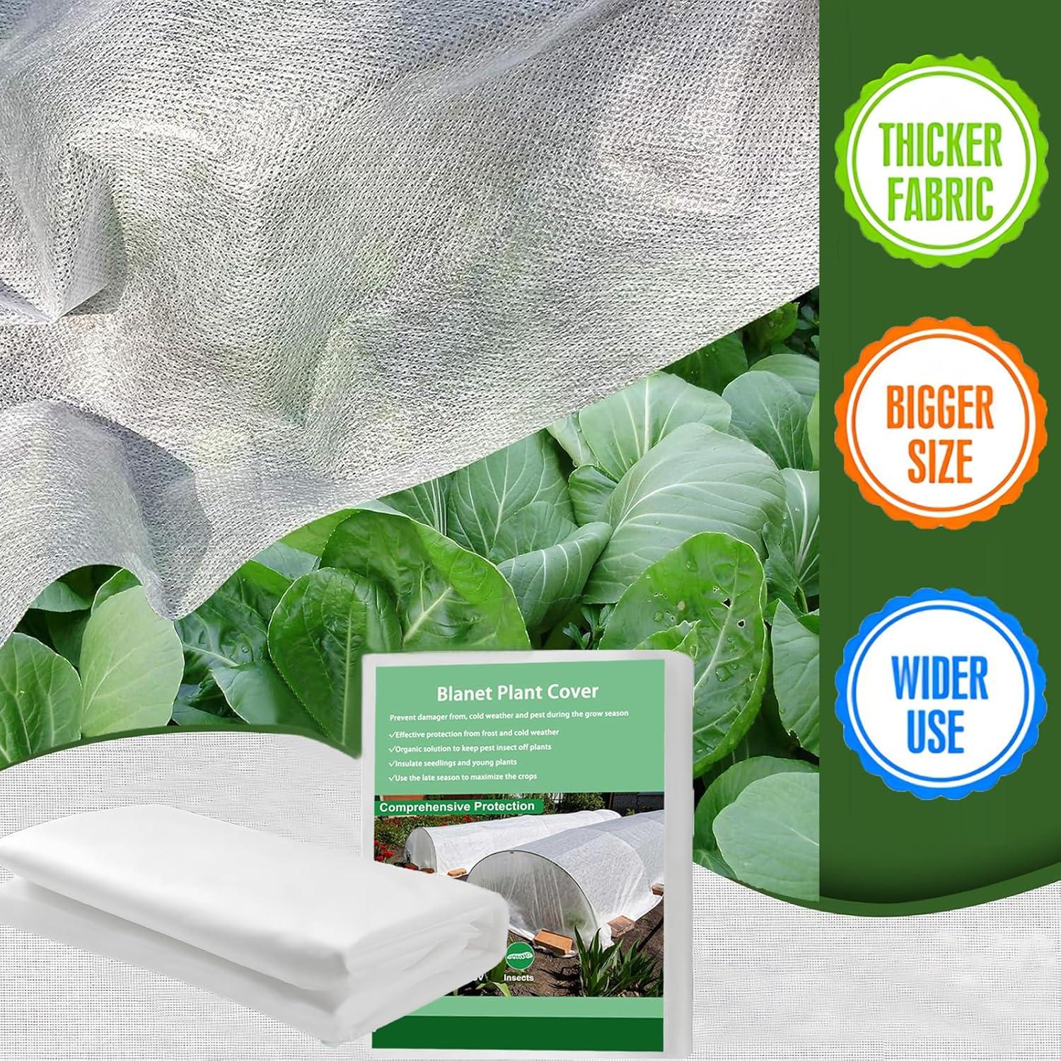 Nircho Winterschutzvlies Pflanzenschutzdecke 32g/m² 2m*5m