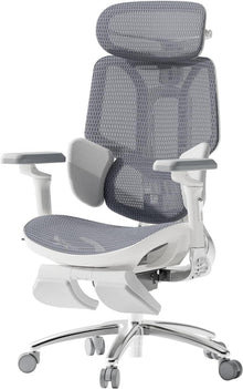Ergonomischer Bürostuhl mit 3-Zonen-Lendenwirbelstütze und