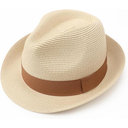 Damen Panama Hut mit breiter Krempe – Strohhut für Sommer & Strand