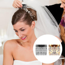 6er Pack französischer Haarkamm für Damen - seitliche