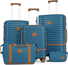 Joyway ABS Hartschalen Kofferset 5tlg mit TSA Schloss & 4 Rollen