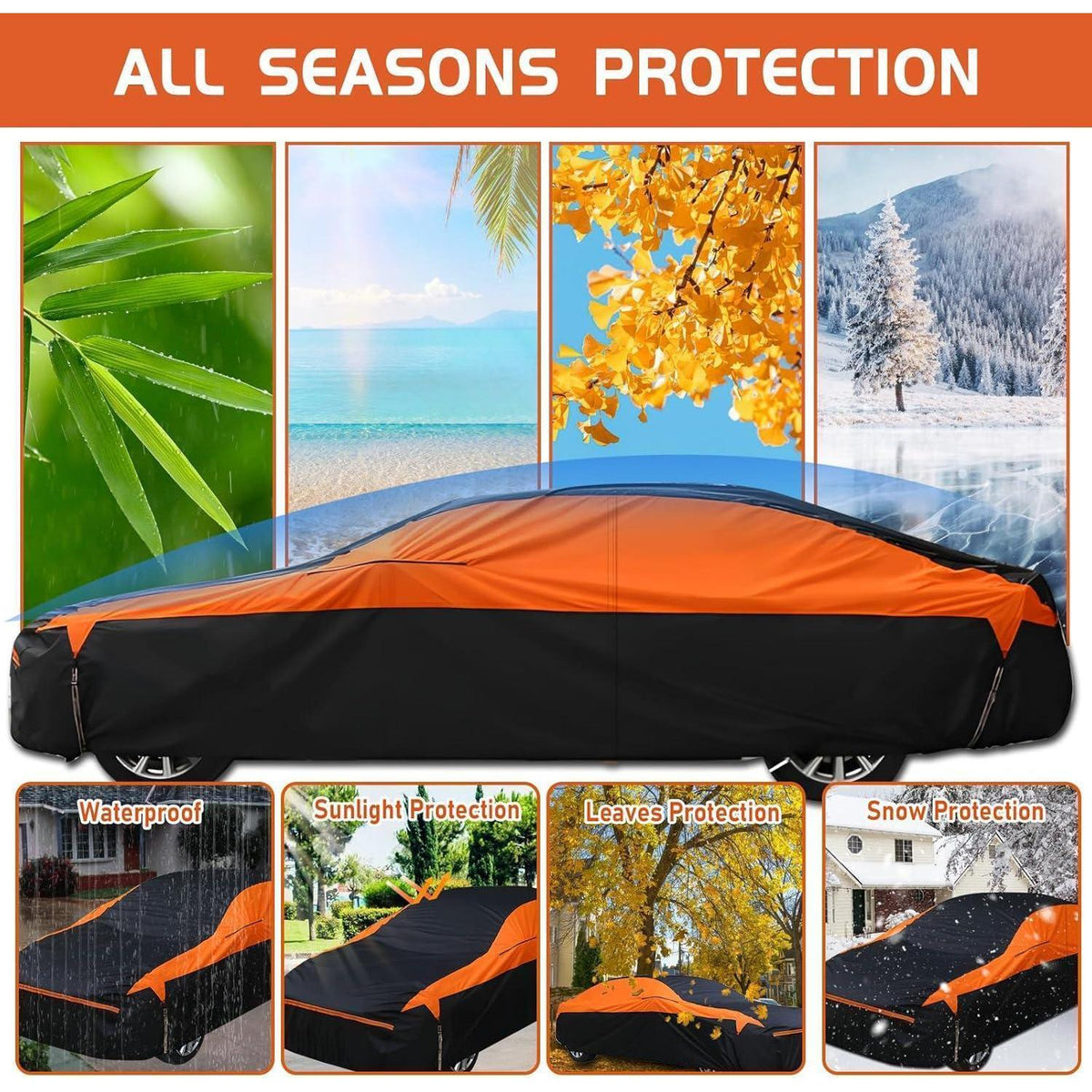 Wasserdichte Auto Garage für SUV – Allwetterschutz & Reißverschluss