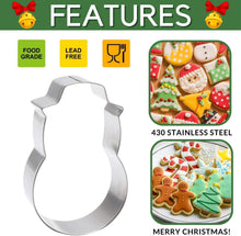 4er Set Weihnachts-Ausstechformen aus Edelstahl