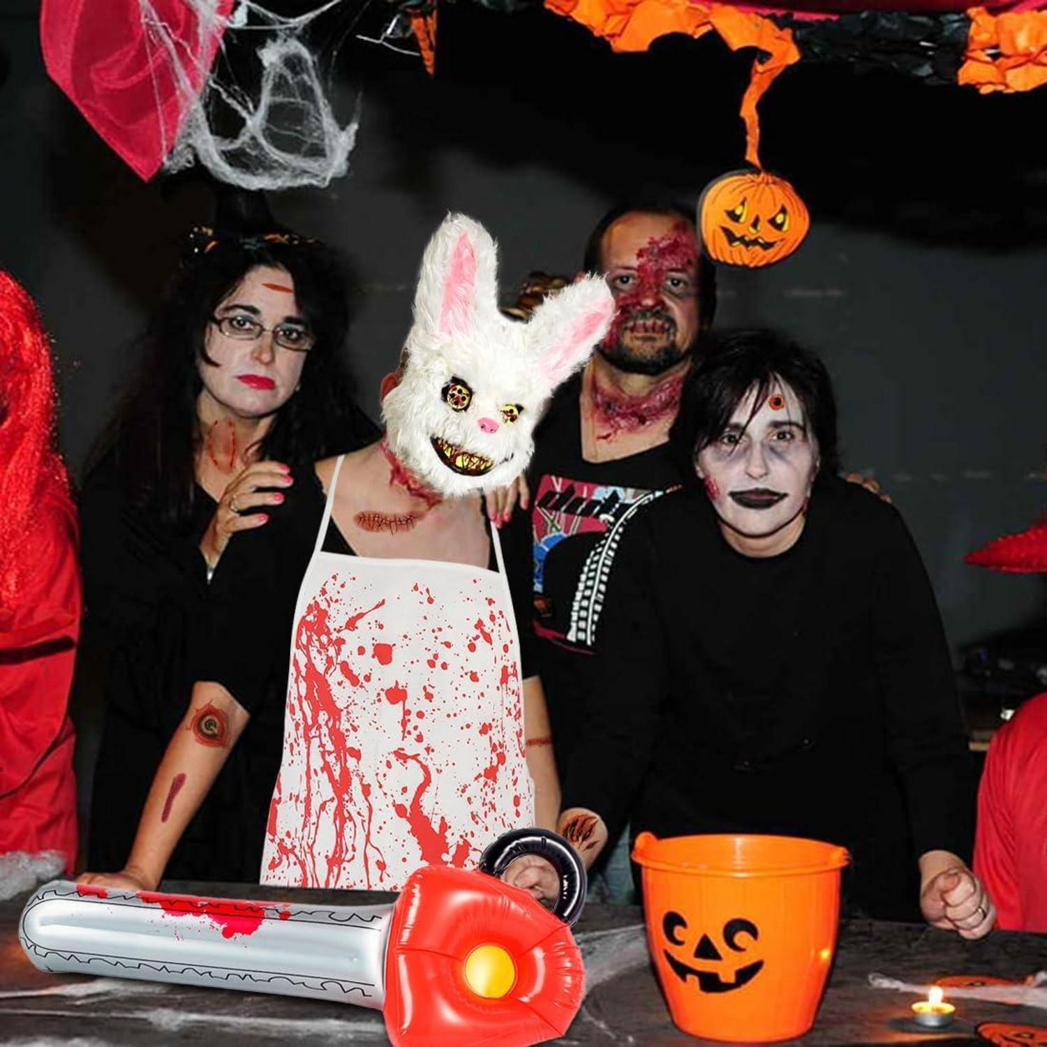 Horror-Kaninchen Kostüm Halloween Erwachsene Teenager