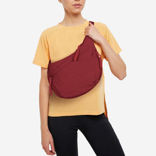 TIAASTAP Nylon Halbmond Umhängetasche Groß Damen Crossbody