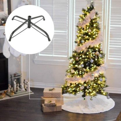Weihnachtsbaum Ständer Halter Eisen 1.4 Füße Faltbar Basis Daumenschraube