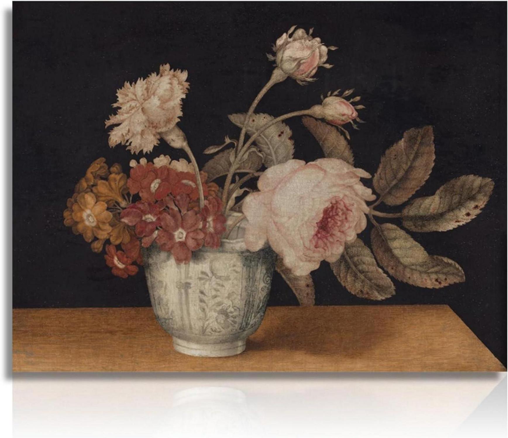 Vintage Blumen Wanddekoration Poster 12x16 Zoll Ungerahmt