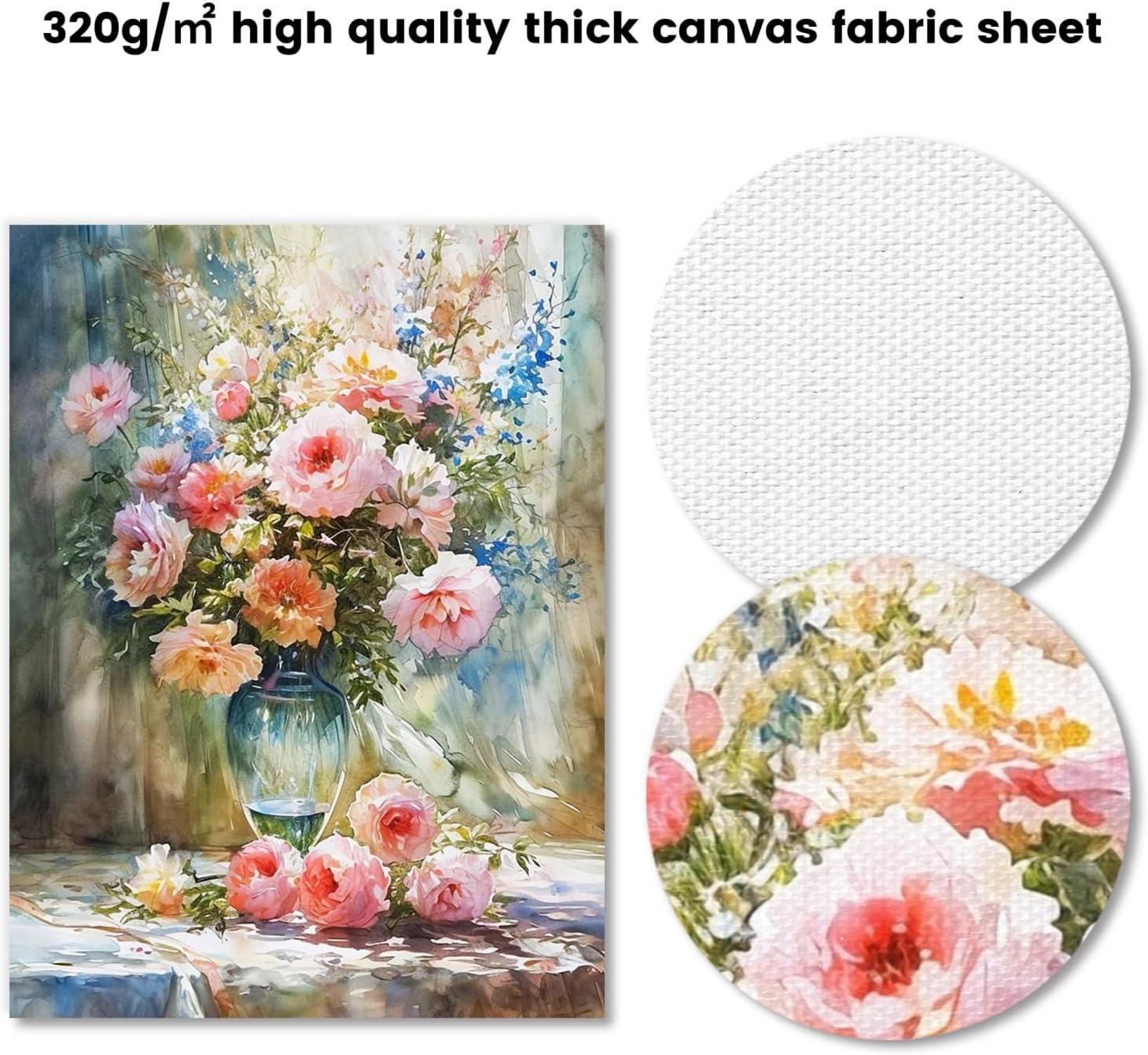 Buntes Blumen Ölgemälde Wand Poster Schlafzimmer Wohnzimmer Dekor