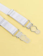 ohyeahlady Spitze Strapsgürtel Schwa. Hüftgürtel Strumpfhalter 6 Strapsen G-String M