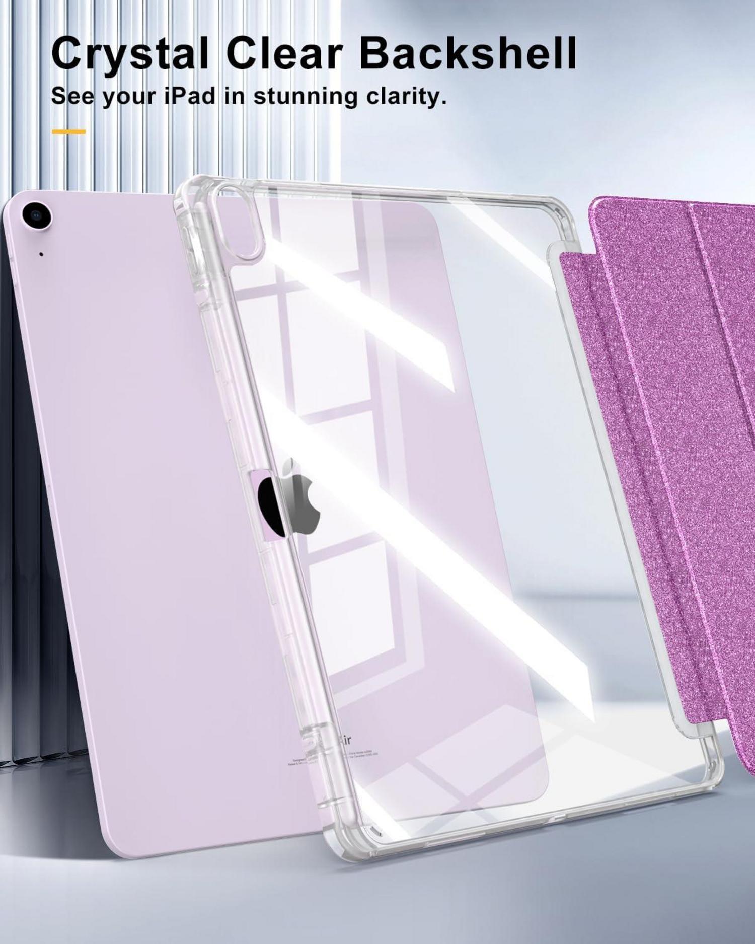 Schutzhülle für iPad Air 13 Zoll 2024 mit Stifthalter Transparent