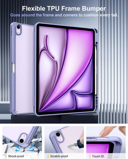 Schutzhülle für iPad Air 13 Zoll 2024 mit Stifthalter und