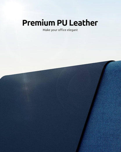 YSAGi Schreibtischunterlage 80x40cm Premium Leder Mauspad