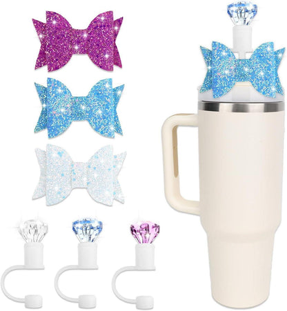 Strohhalm Abdeckung 3er Set für Stanley Cup 10mm Silikon