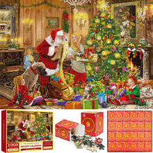 Adventskalender Puzzle 1000 Teile Weihnachtsgeschenke Mädchen Jungen