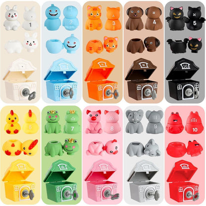 Montessori Spielzeug Kinder 1 2 3 Jahre 20-teiliges