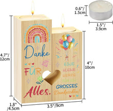 Dankeschön Kerzenständer Abschiedsgeschenk Lehrerin Lehrer