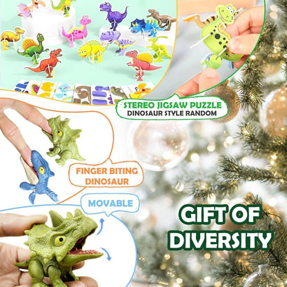Adventskalender Dinosaurier 2024 – Dinosaurfiguren Spielzeug