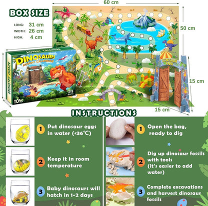 Adventskalender Dinosaurier Spielzeug Weihnachtskalender 24 Tage