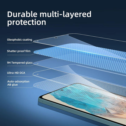 Panzer Schutz Glas Samsung Galaxy M35 5G 3er Pack 9H Härte Ultra-Klar