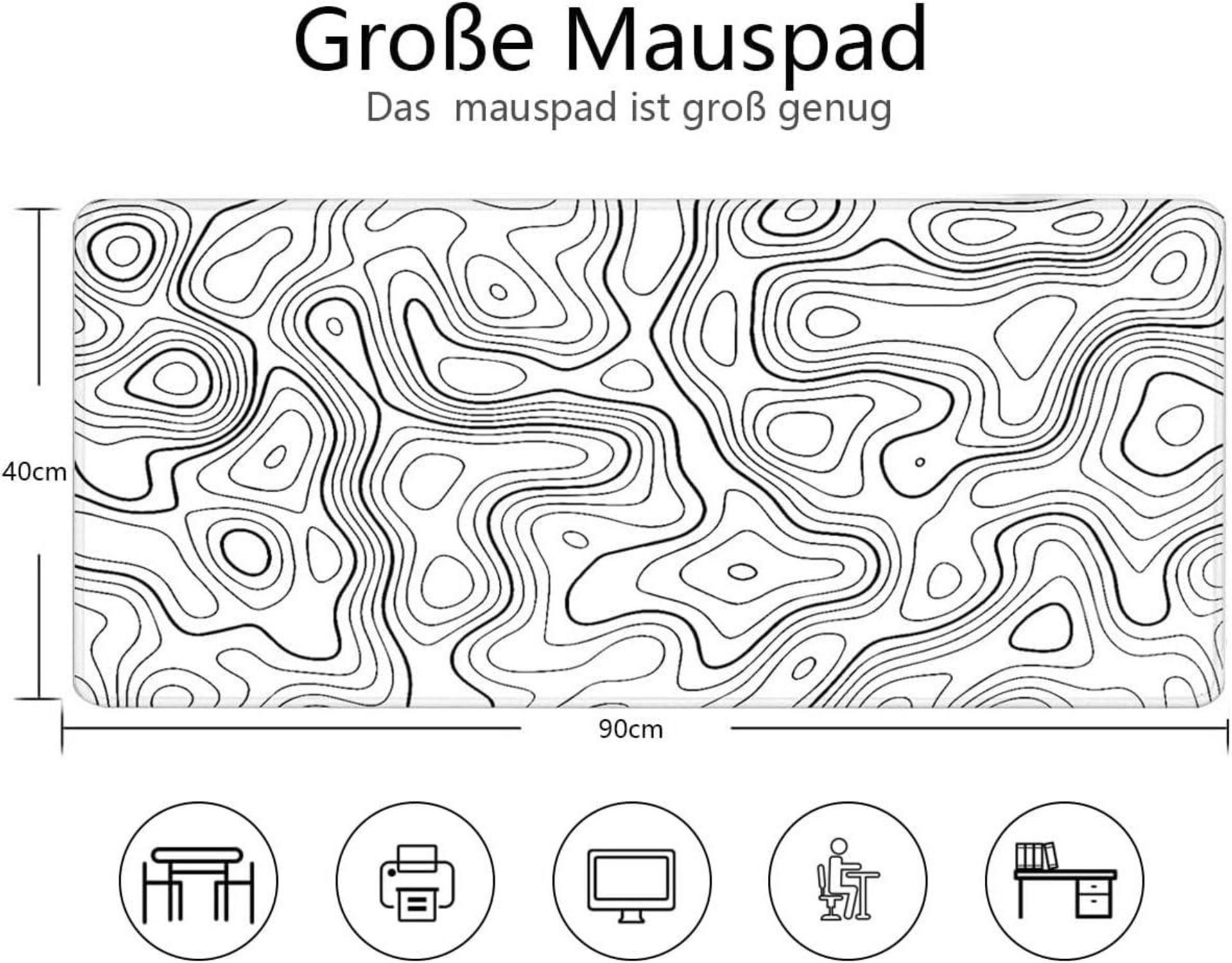 Großes Gaming Mauspad Wasserdicht Anti-Rutsch 800x300 mm