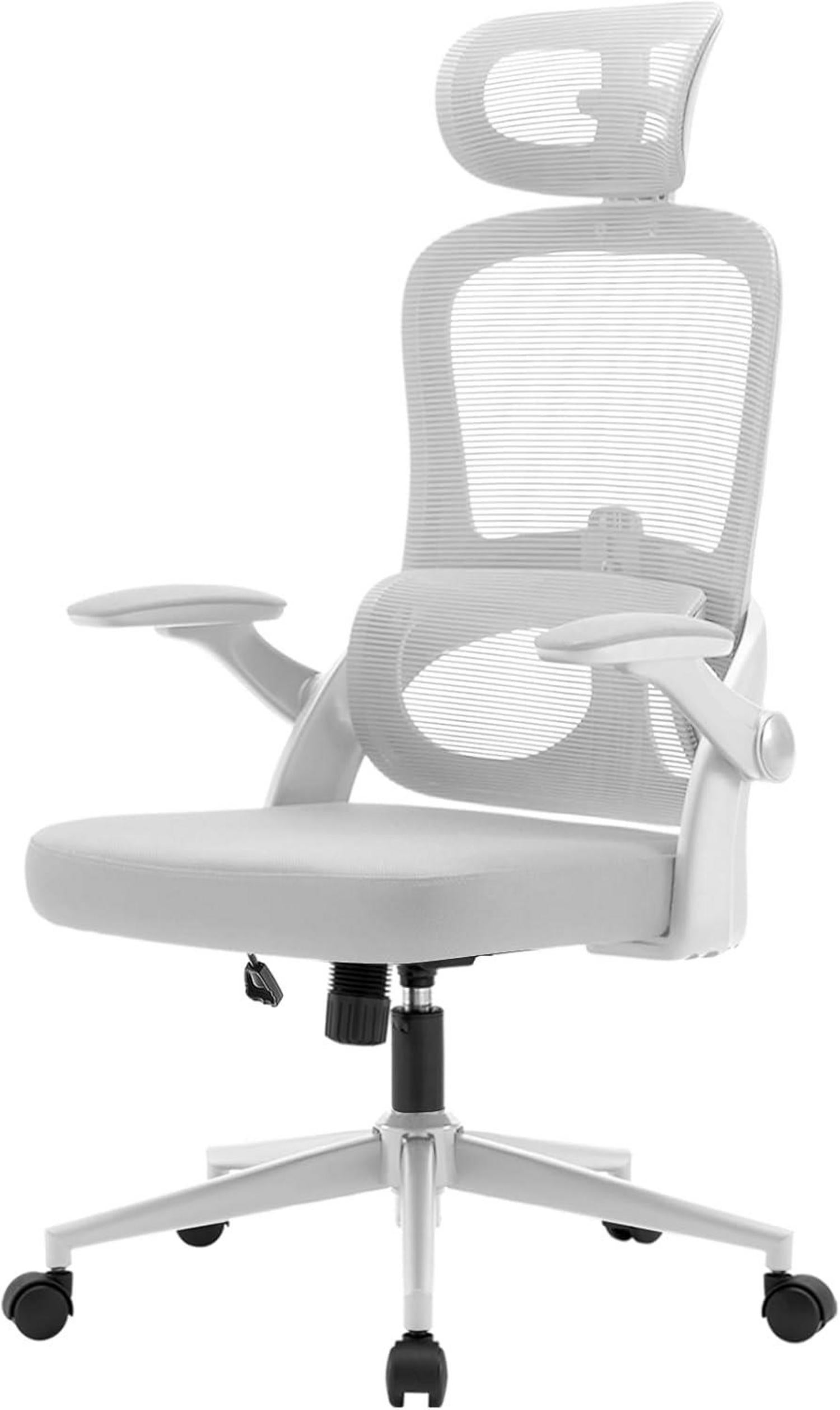 Ergonomischer Bürostuhl mit Netzrücken und Lendenwirbelstütze