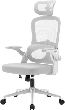 Ergonomischer Bürostuhl mit Netzrücken und Lendenwirbelstütze