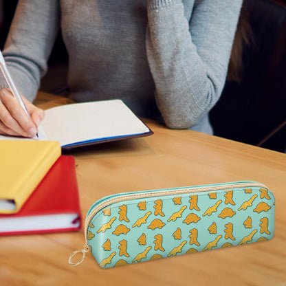 PU-Federmäppchen große Kapazität Stiftetasche Organizer-Tasche