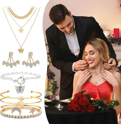 Schmuck Adventskalender Frauen 2024 - Mädchen Weihnachtskalender