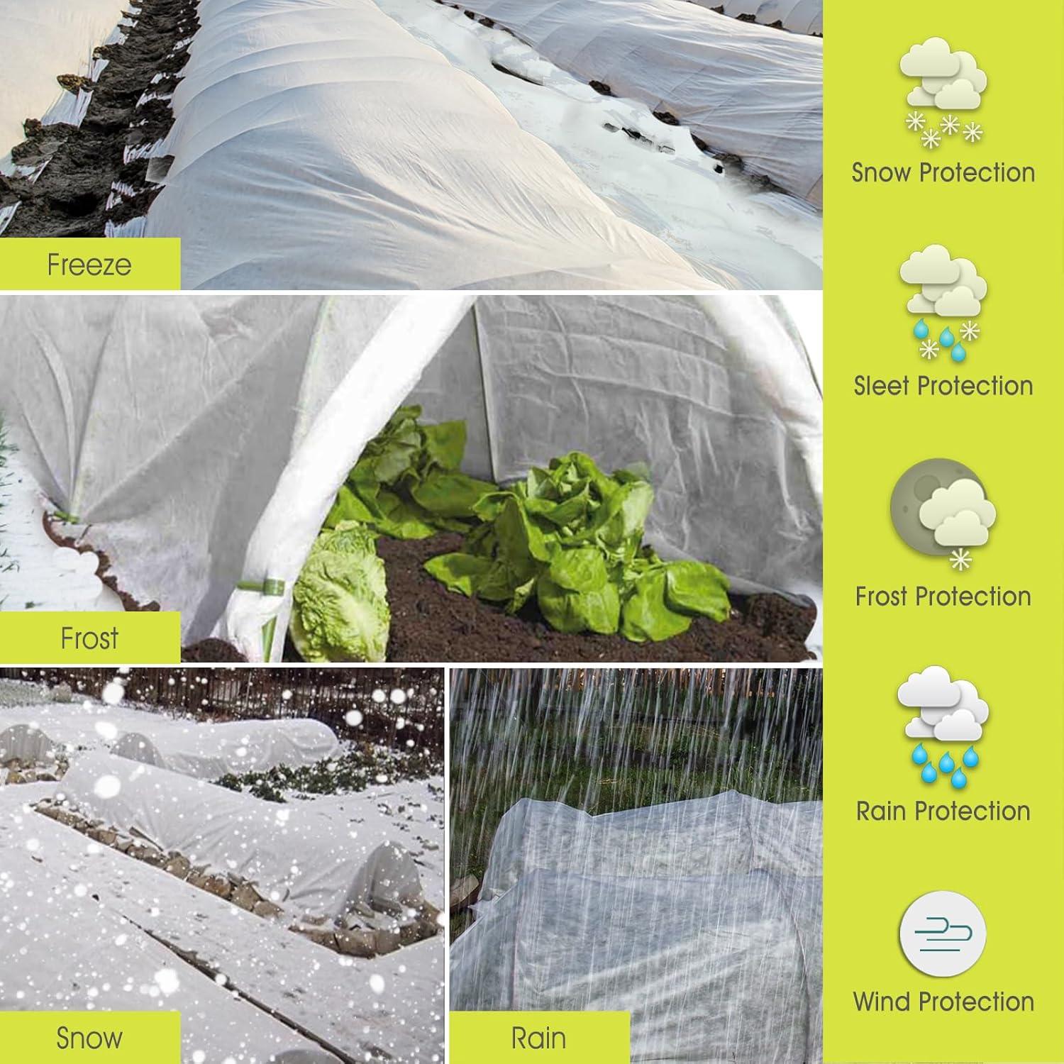 Wintervlies 3x10M für Pflanzen Frostschutz