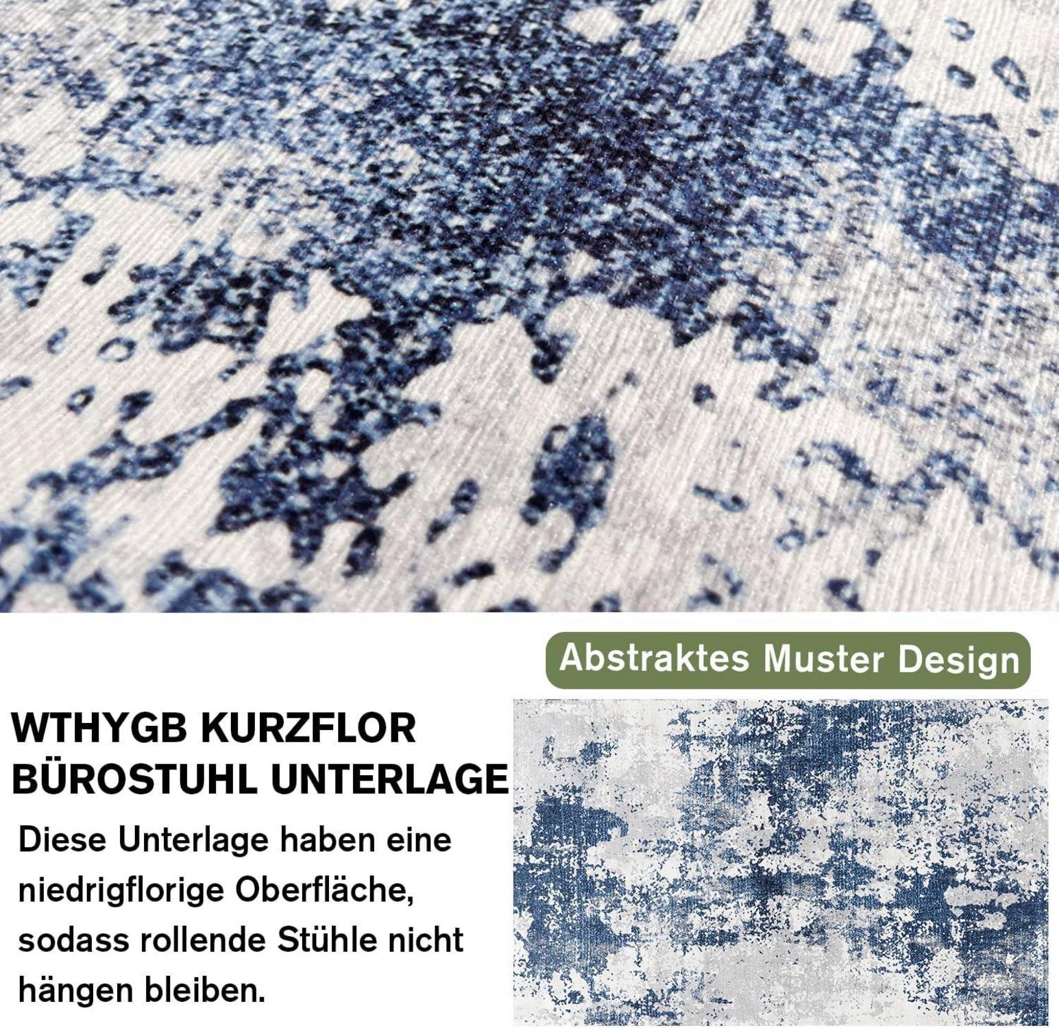 WTHYGB Bürostuhlunterlage Bodenschutzmatte Hartboden