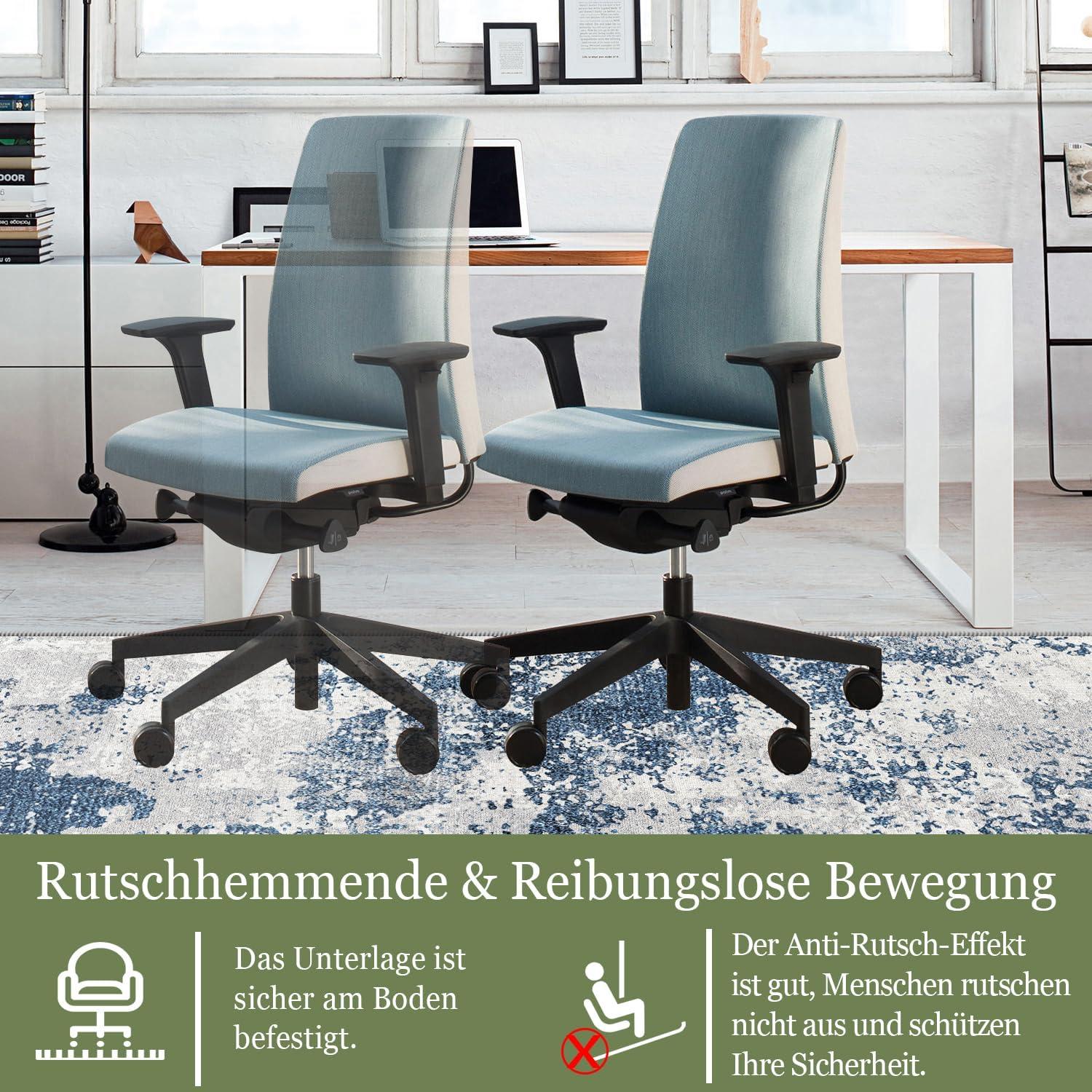 Bodenschutzmatte für Hartböden 90x150cm Gaming Stuhlmatten