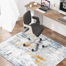 Schreibtischmatte Hartholz Bürostuhl Unterlage 90x150cm rutschfest